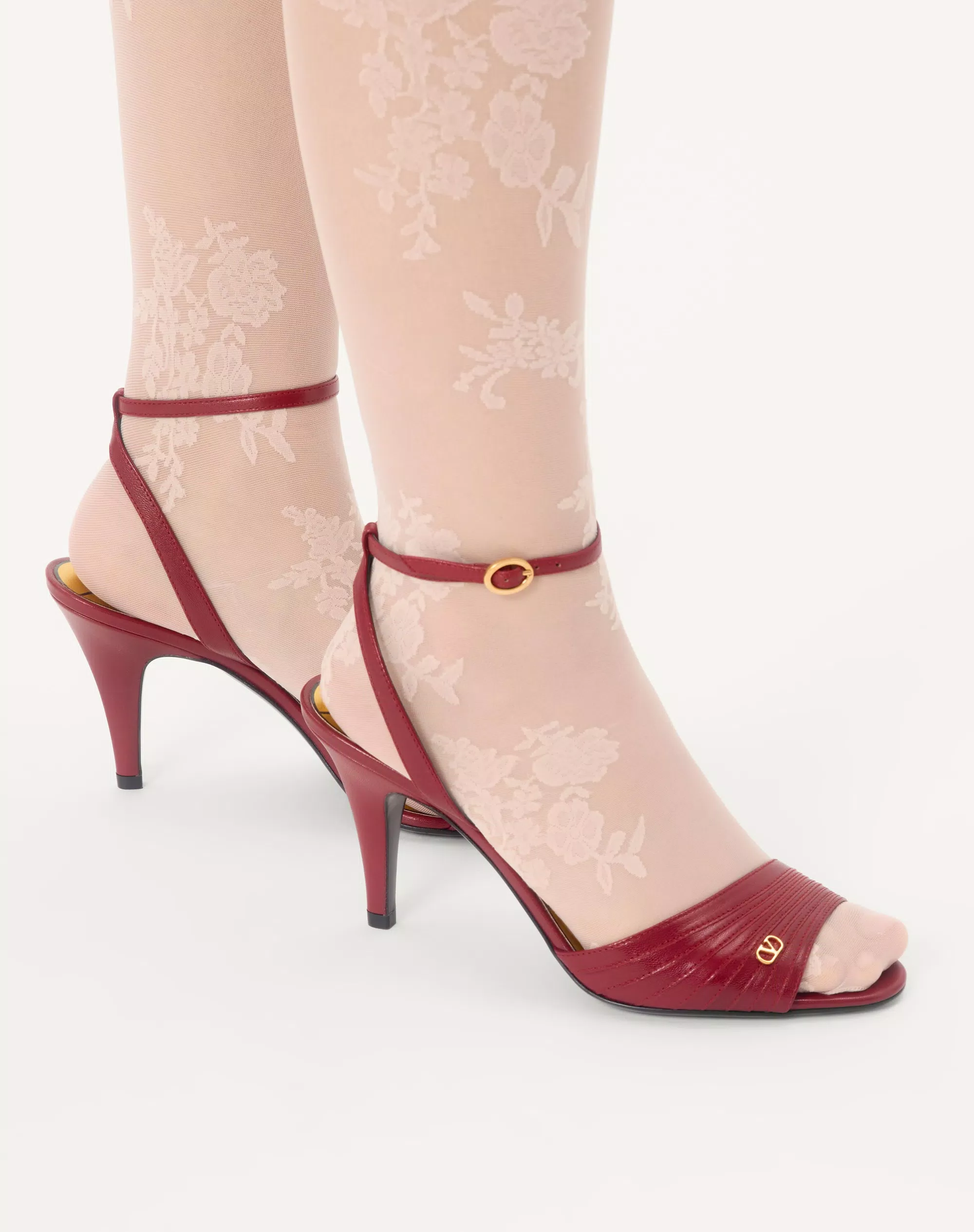 Valentino Ladycrush Sandal In Kidskin 85Mm - Image 8